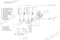 Тепловая схема модульной котельной МКУ 600 с 2 котлами 300 кВт с резервом